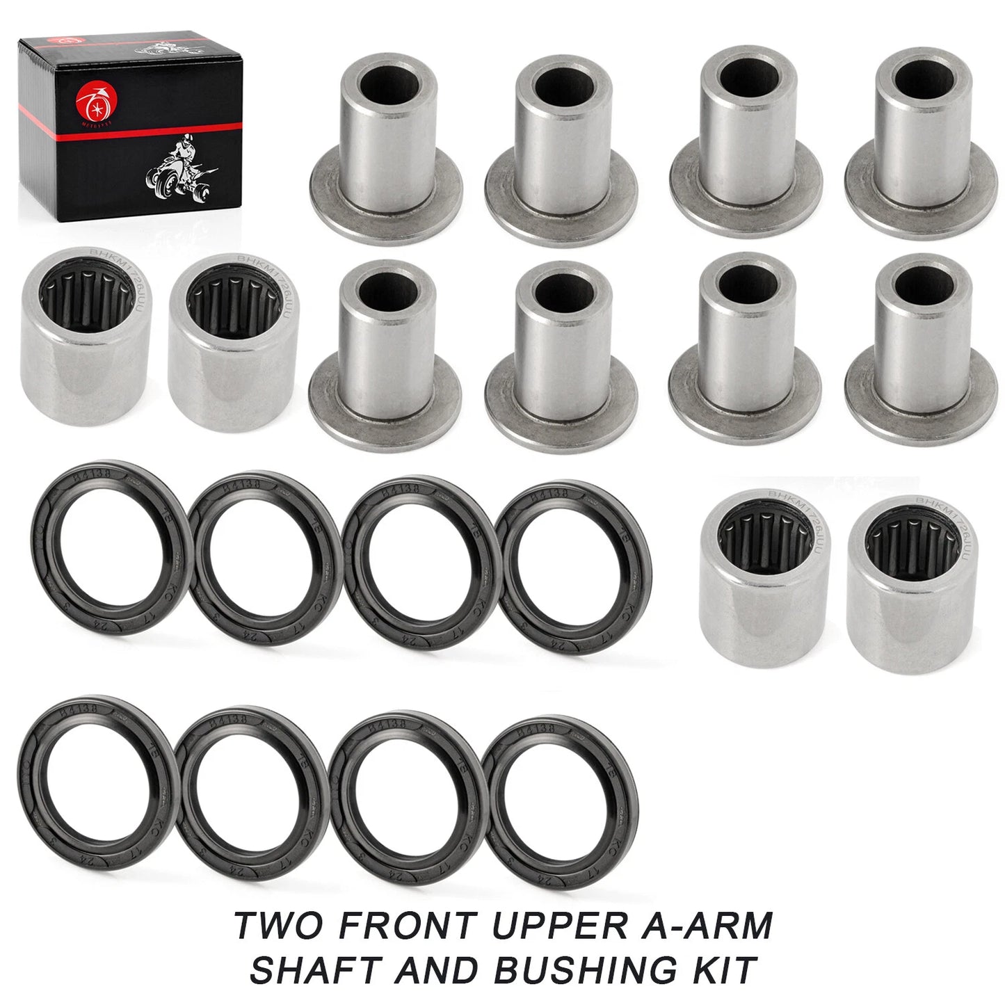 2x FRONT UPPER A-ARM BEARING SEAL FOR SUZUKI QUADSPORT Z400 LTZ400 (2003–2014)