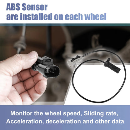 ABS Wheel Speed Sensor for Jeep Black (No.56044146AB)