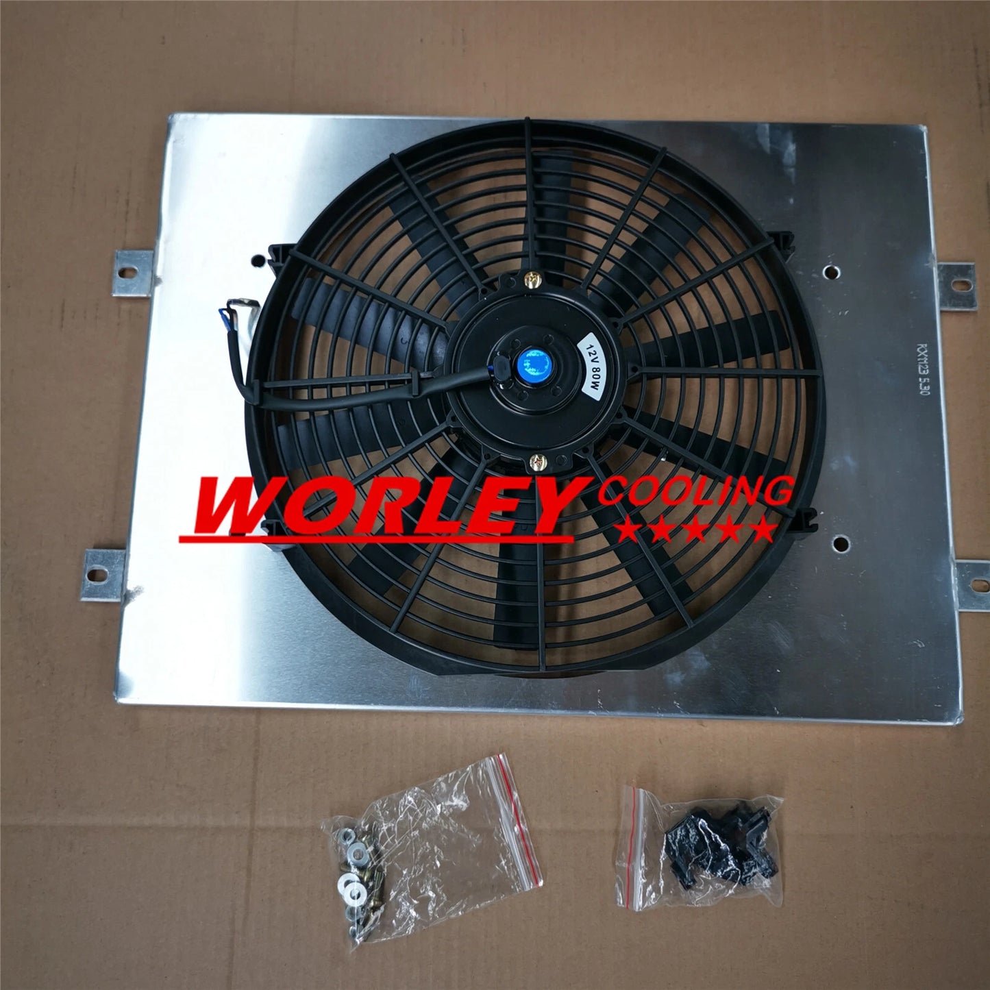 Aluminum Shroud + Fan for Toyota Hilux RN85 YN85 22R 2.4L (1991-1997)