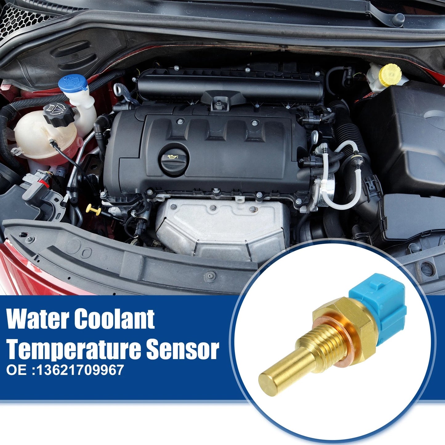 Engine Coolant Water Temperature Sensor for BMW 318i E30 (1984 - 1984)