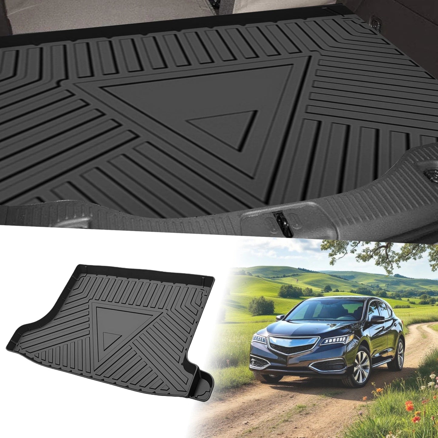 Rear Trunk Mat for Acura CDX (2016 - 2021)