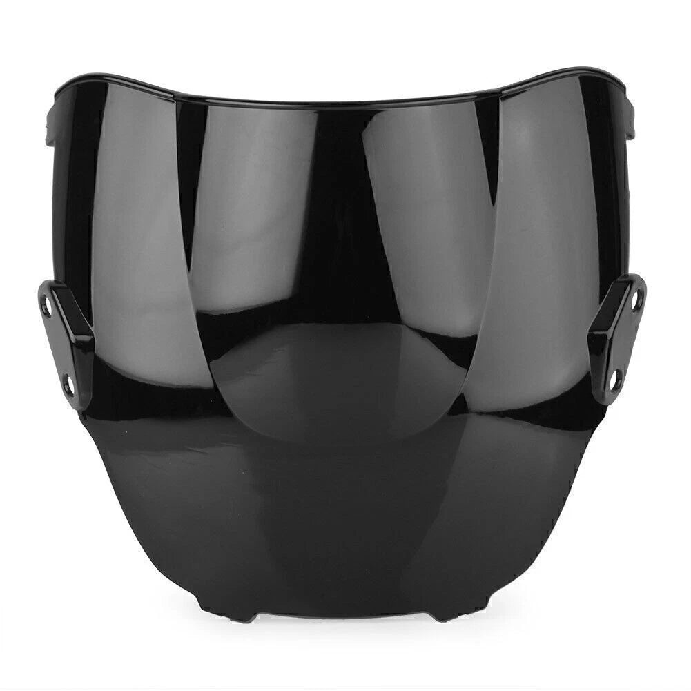 Black Double Bubble Windshield for Honda CBR600 F3 (1995-1998)
