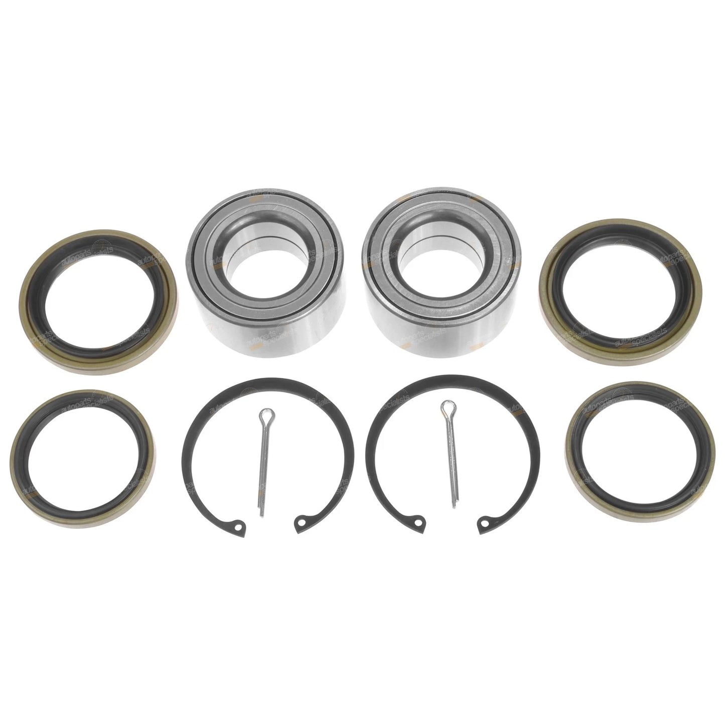 Front Wheel Bearing Kits + Grease for Pulsar N16 (2000 - 2005)