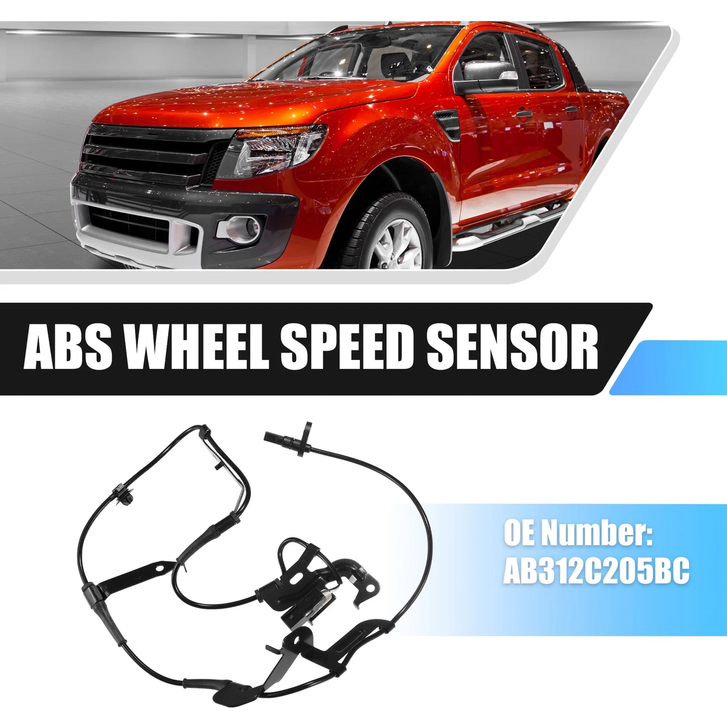Front Left ABS Wheel Speed Sensor for Ford Ranger (2011-2013)