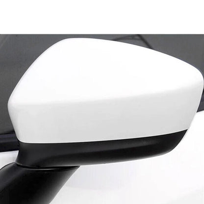 White Left Driver Side Rearview Mirror Cap Cover for Mazda CX-5 (2012–2014)