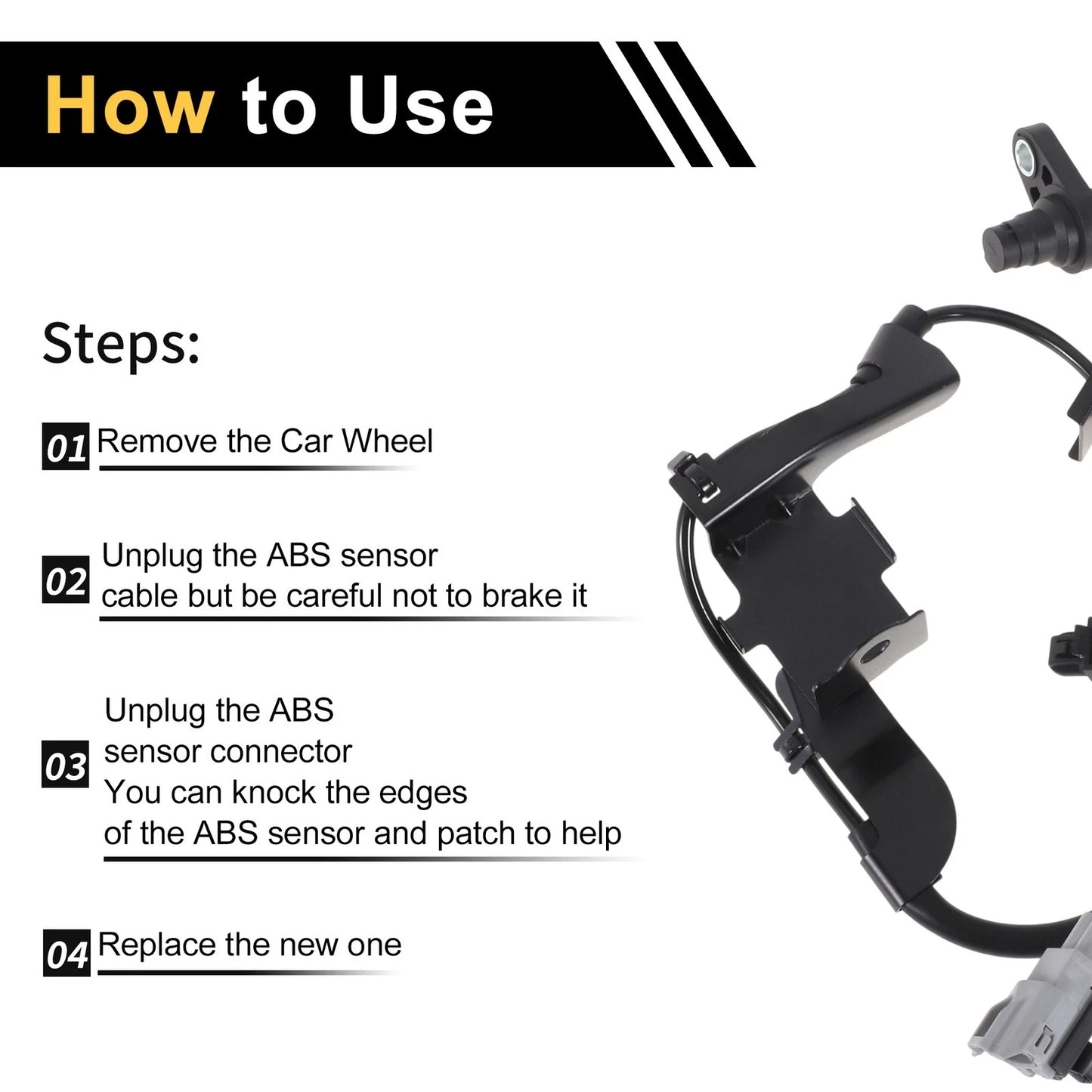 ABS Wheel Speed Sensor for Toyota Hiace (2013)