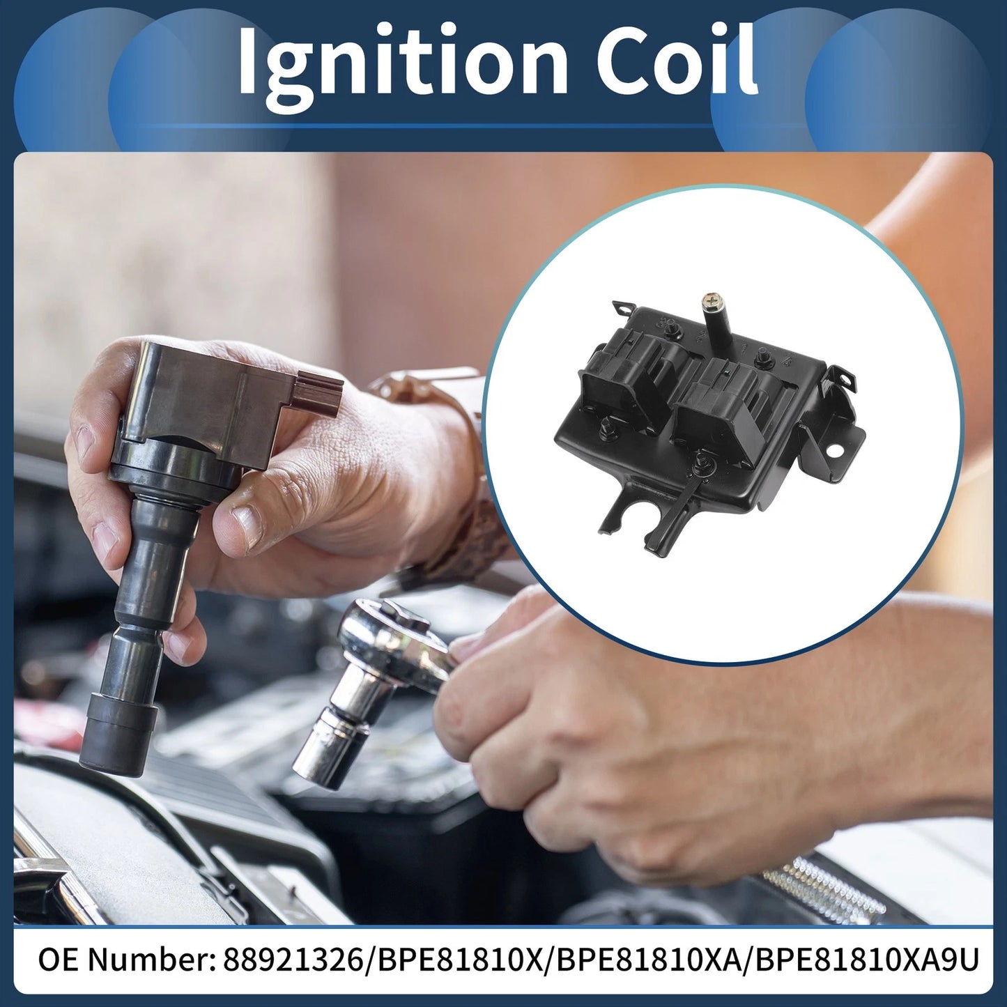Ignition Coil Pack for Mazda Miata 1.8L L4 (1994-1995)