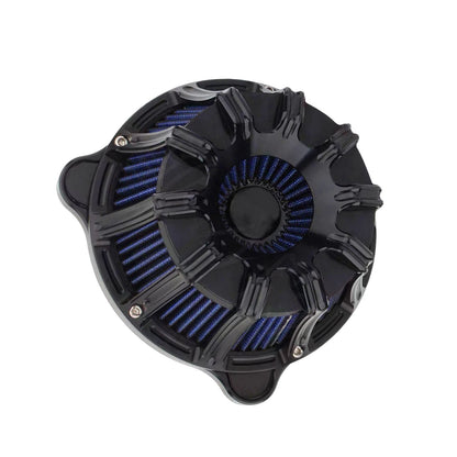 Air Cleaner Intake Filter for Harley M8 Touring (2017-2021) Black Blue