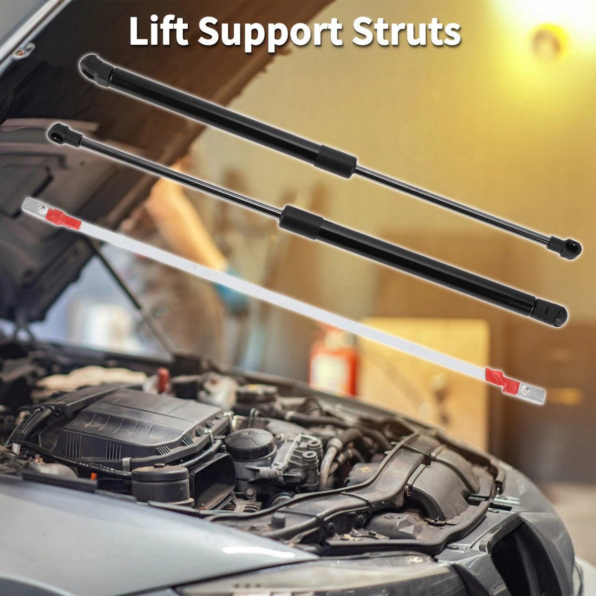 Hood Lift Supports Struts Gas Spring for Ford Bronco (2021-2024)