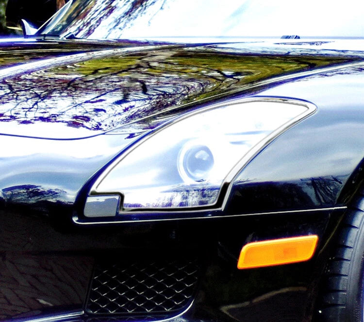 Head Light Trim Bezel Cover for Mercedes Benz C197/R197 SLS (2010-2014)