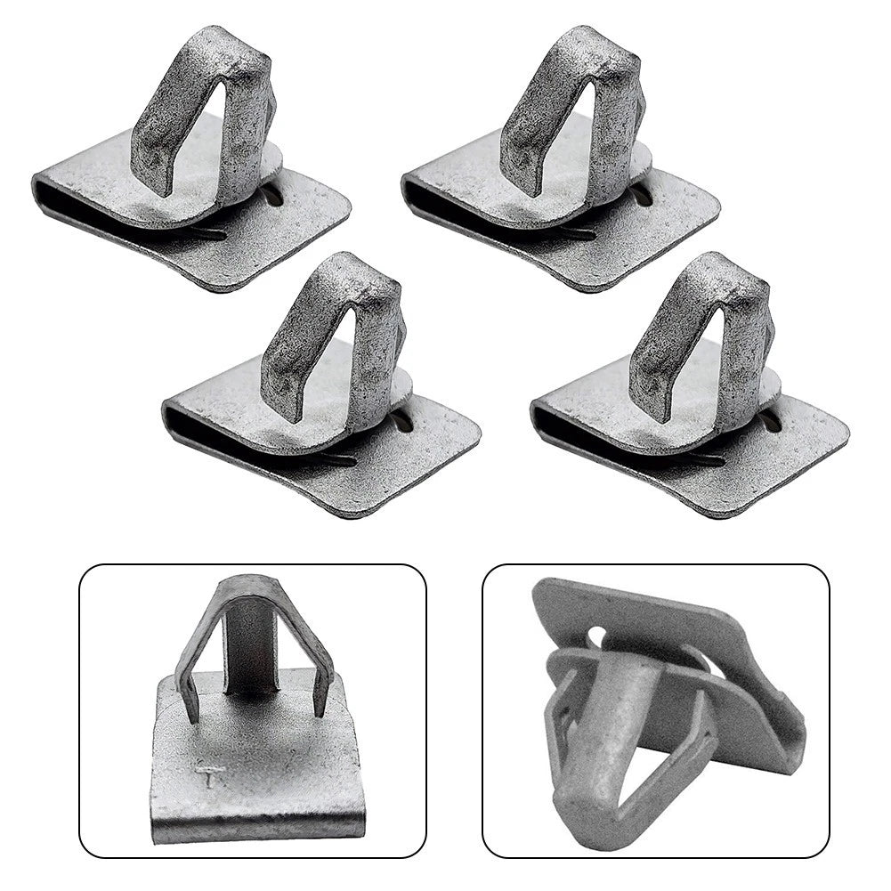 Clips / 4PCS Front High Oil Panel Plate Skid for F150 (2011–2020)