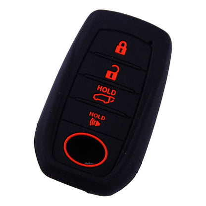 2 x Silicone 4 Button Key Shell Protectors for Toyota Venza (2021-2023)
