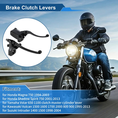 Front Brake Clutch Levers for Honda Magna, Shadow, Spirit & Kawasaki Vulcan