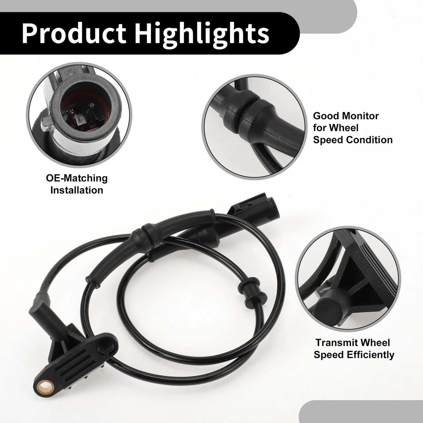 ABS Wheel Speed Sensor for Ford Explorer 2006-2010 Rear Right
