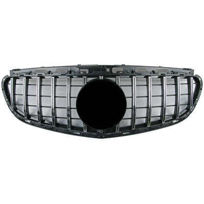 Chrome GT Grille for Mercedes Benz W212 E-Class E180 E200 E300 (2013-2016)