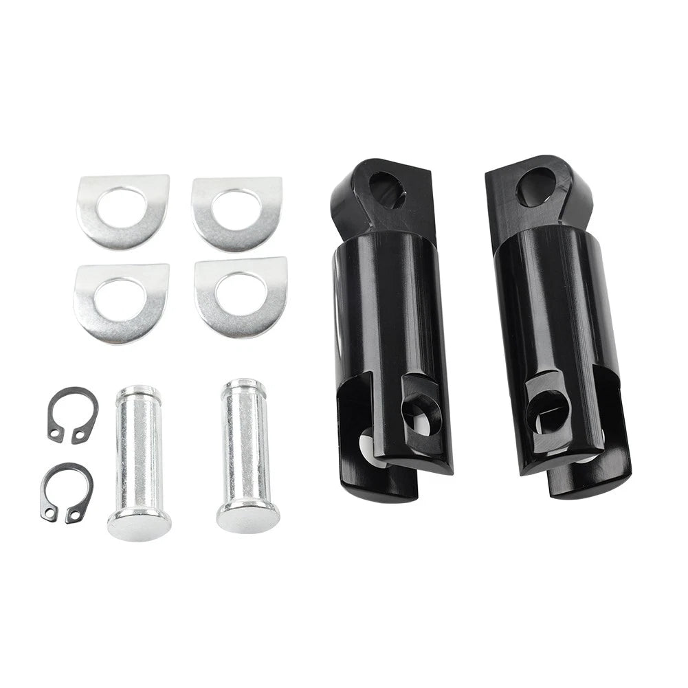 Male Mount Foot Peg Extensions for Harley Sportster, Softail, Dyna, Touring