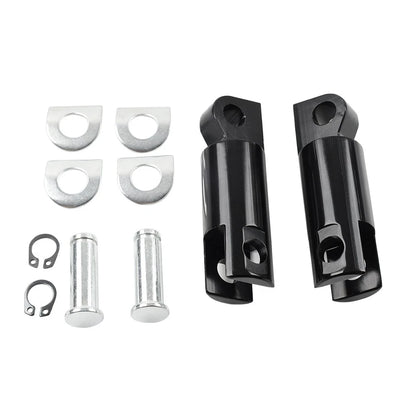 Male Mount Foot Peg Extensions for Harley Sportster, Softail, Dyna, Touring