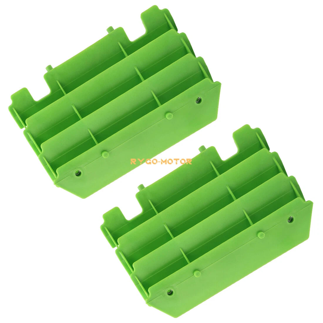 Radiator Guards Green for Kawasaki KX125/KX250