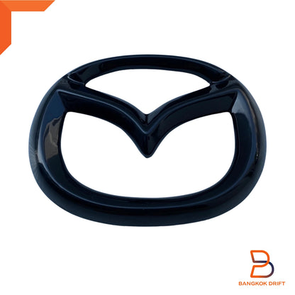 Glossy Black Front Grille Trim Emblem for Mazda BT-50 (2020-2024)
