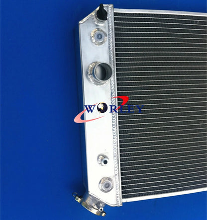 3 Row Aluminum Radiator +  Fans for Chevy Corvette 5.7 L83/S10 V8 (1984-1990)