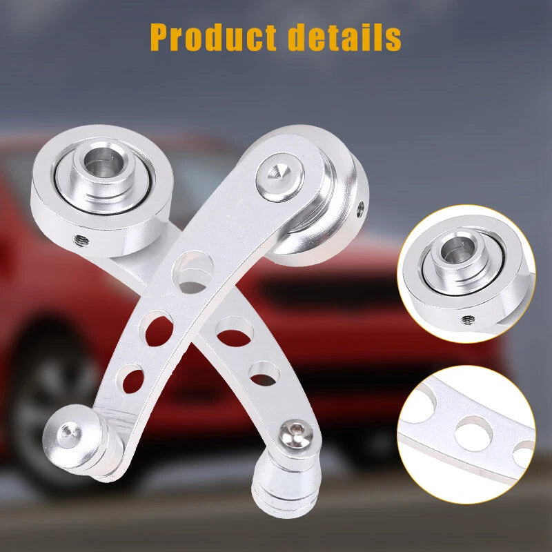 2 x Car Manual Window Winder Crank Door Handle Knobs for Honda Civic (1984-2000)