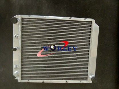 3 Row Radiator & Fan for Volvo 240 242 244 245 264 265 740 745 760 780 940 (1982-1998)