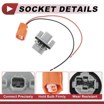 1 Set Turn Signal Light Socket Wiring for Acura MDX (2007-2013)