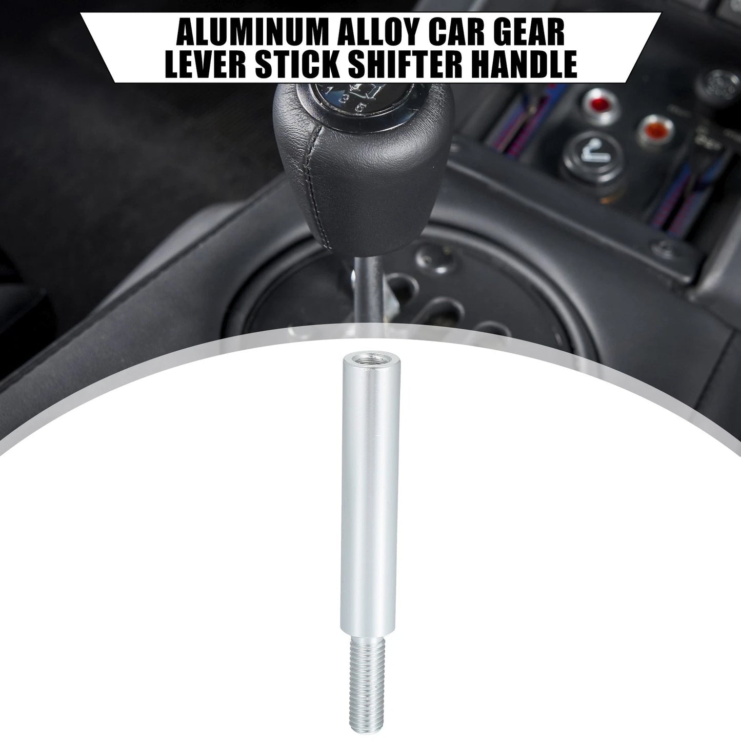 Shift Knob 3" Aluminum Alloy Gear Shifter for Honda Accord