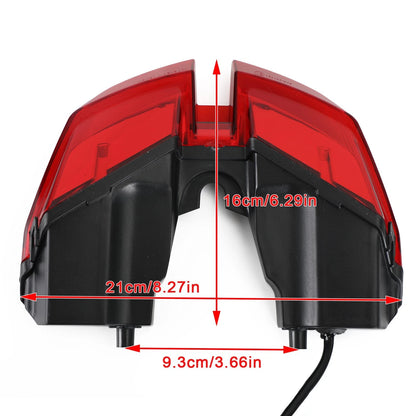 Tail Lights for Ducati Hypermotard 821 939 950 SP (2012-2021) Red F2