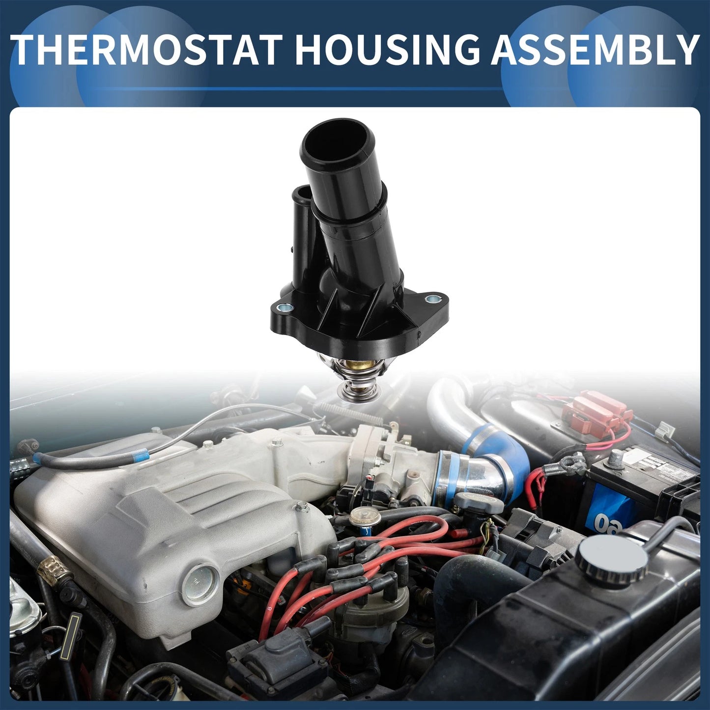 Engine Coolant Thermostat Housing for Mazda 3 S Hatchback (2007-2013)