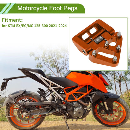 Foot Pegs 1 Pc 21-24 for KTM EX/EC/MC 125-300 (2021–2024)