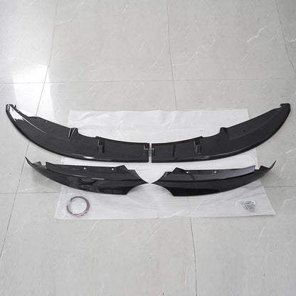 Carbon Look Front Bumper Lip Splitter for BMW E82 E88 135i (2007-2010)