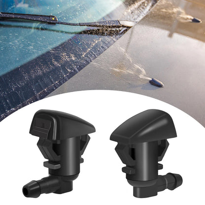 2 x Front Windshield Wiper Nozzles for Ford Focus, Edge (2007-2011)