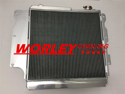 3 Core Aluminum Radiator & Fan Shroud for Jeep Wrangler YJ/TJ/LJ (1987-2006)