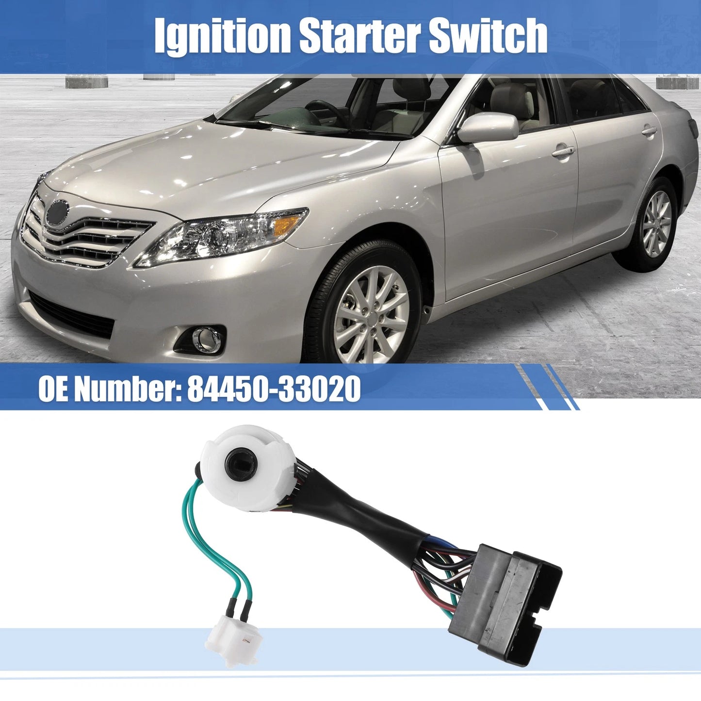 Ignition Starter Switch Key for Toyota Camry (2002-2006)
