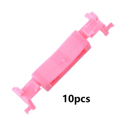 10 x Roof Moulding Rail Clips Pink for Mitsubishi Lancer EVO (2001-2007)