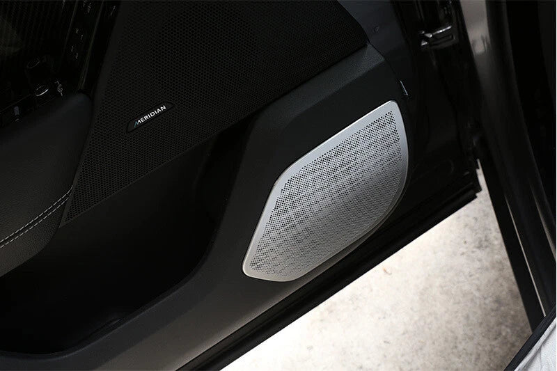 Aluminum Side Door Speaker Grille Mask Cover Trim For Range Rover Velar 2018-23
