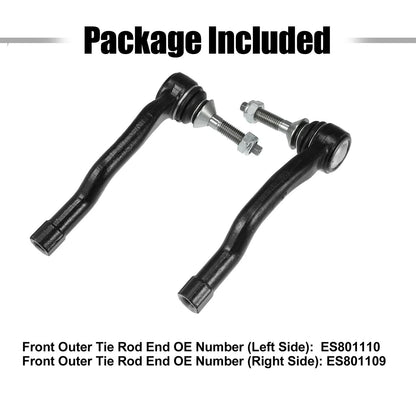 Front Outer Tie Rod Links for Ford Fusion, Lincoln MKZ (2013-2017)