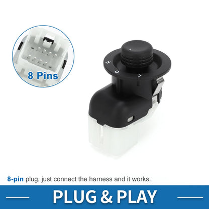 Car Mirror Switch for Dodge Caliber Challenger Charger Plastic