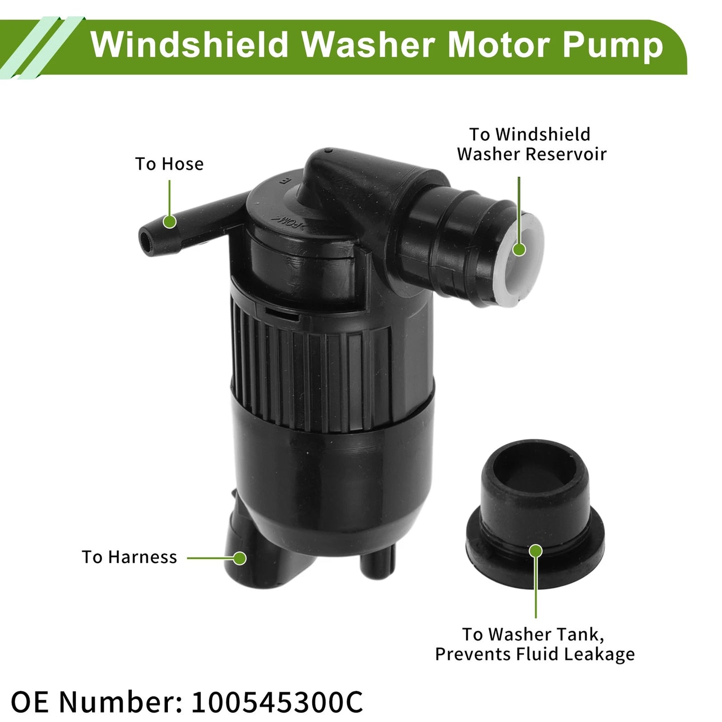 Windshield Washer Pump for Tesla Model S (2016-2021)