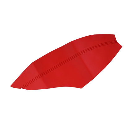 4 x Red Leather Door Armrest Trim Covers for Toyota Corolla (2014-2019)
