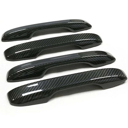 Real Carbon Fiber Exterior Door Handle Cover Trim fit For Honda Civic XI 2022+