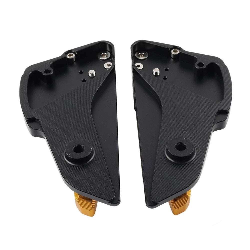 Gold Rear Passenger Foot Pegs for Vespa Sprint Primavera 50 125 150 (13-23)