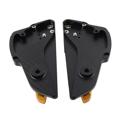 Gold Rear Passenger Foot Pegs for Vespa Sprint Primavera 50 125 150 (13-23)
