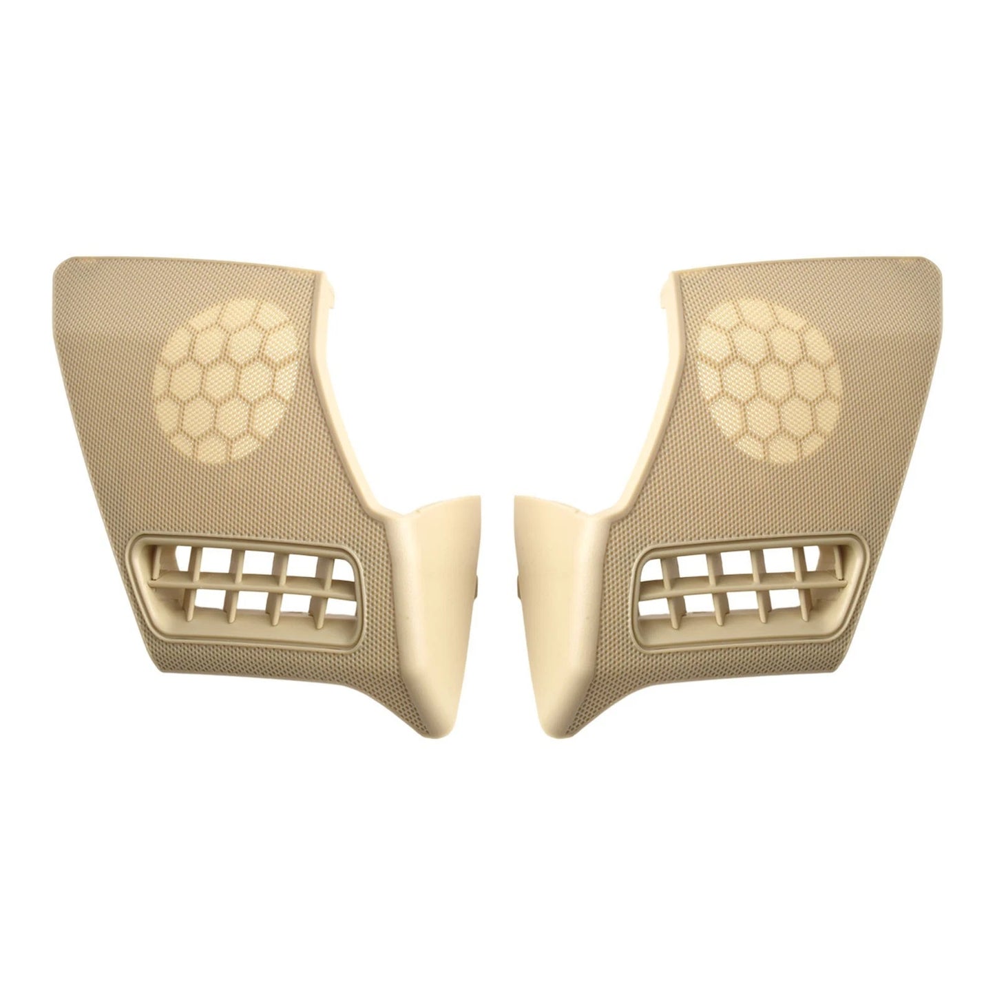 Speaker Cover 2 x Beige Plastic Left & Right for Mercedes W210 (1995–2003)
