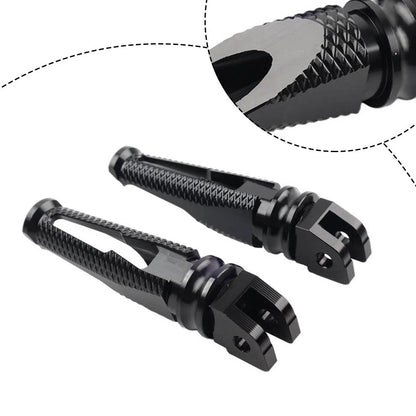 Black Passenger Rear Foot Pegs for Ducati Panigale 899-1299