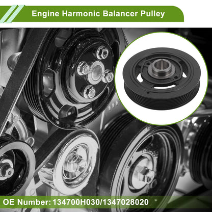 Harmonic Balancer Crankshaft Pulley for Toyota RAV4 (2001-2008)
