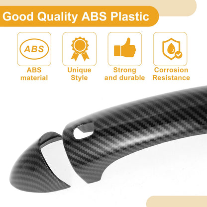 Door Handle Cover Trim - for Chevrolet Cruze Carbon Fiber Black