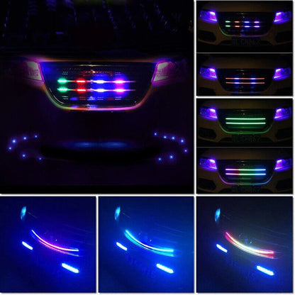 2 x 60cm RGB LED Flexible Front Kidney Strip Lights