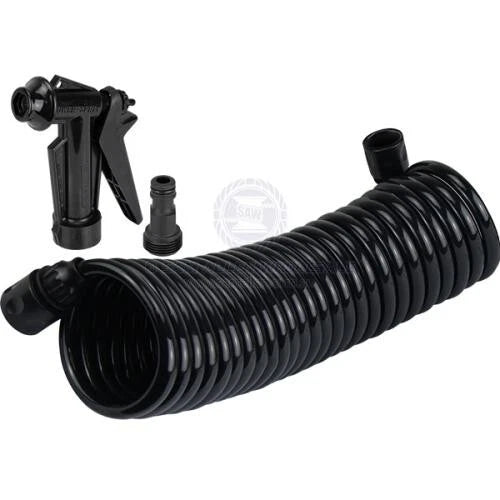 Deck Wash Hose Kit for Boats & Caravans, 7.5m Hose & Power Spray Nozzle